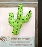 Felt Cactus Brooch - Image 3