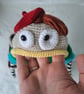 Cute Mr Silly Crochet Bag - Image 4
