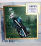 Golf Themed Father's Day Card