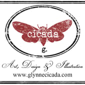 glynne Cicada Art & Illustration