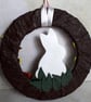 Easter Spring Rabbit Floral Wreath (L) - Image 7