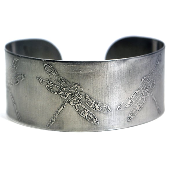 Surgical steel Dragonfly Cuff