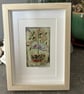 Tree in a Stamp plantpot 3 - Collagraph Print  Made in Yorkshire - Image 3
