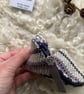 Woolly Wallet - Dusky Lilac. Handwoven in Wales - Image 3