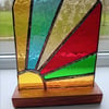 SUNRISE - stained glass suncatcher