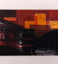 Nightscape Negative Collage, Framed - Image 3