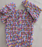 Cotton style babies cardigan in multi colours ,very lightweight  - Image 2