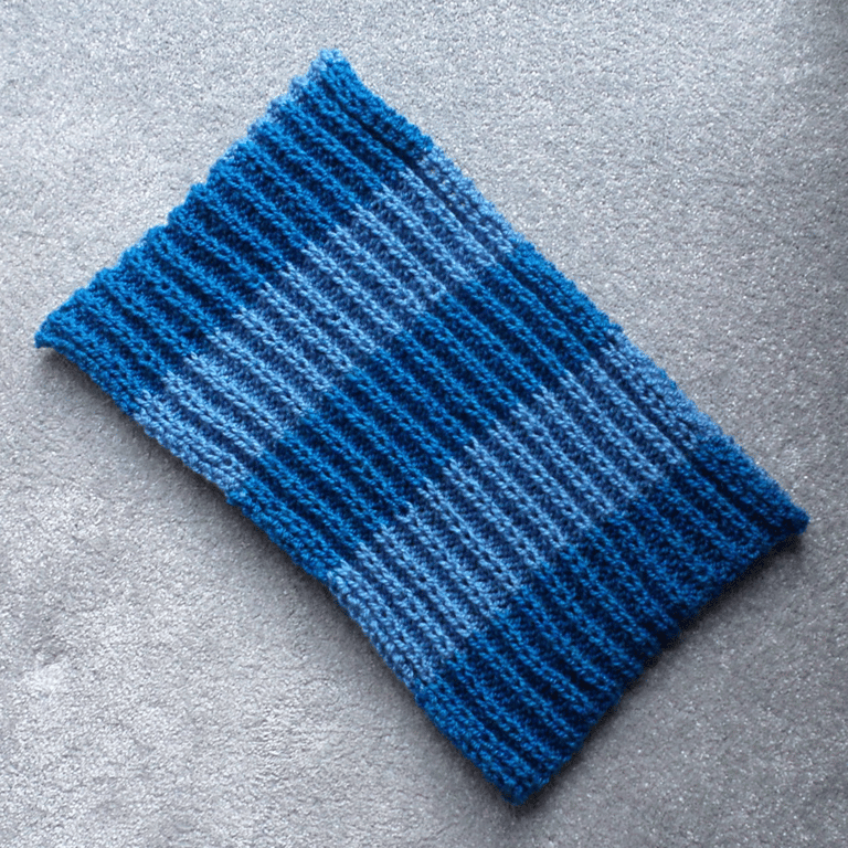 KNITTING PATTERN PDF Blue Heaven Cowl