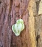 Handmade Copper Wire Wrapped Shell Pendant Necklace - Image 7