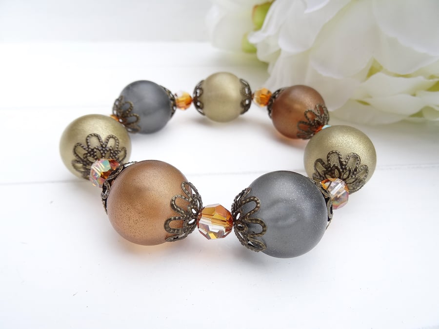 Chunky Vintage Style Bracelet
