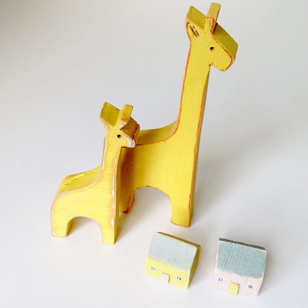 Wooden Giraffe (Large)