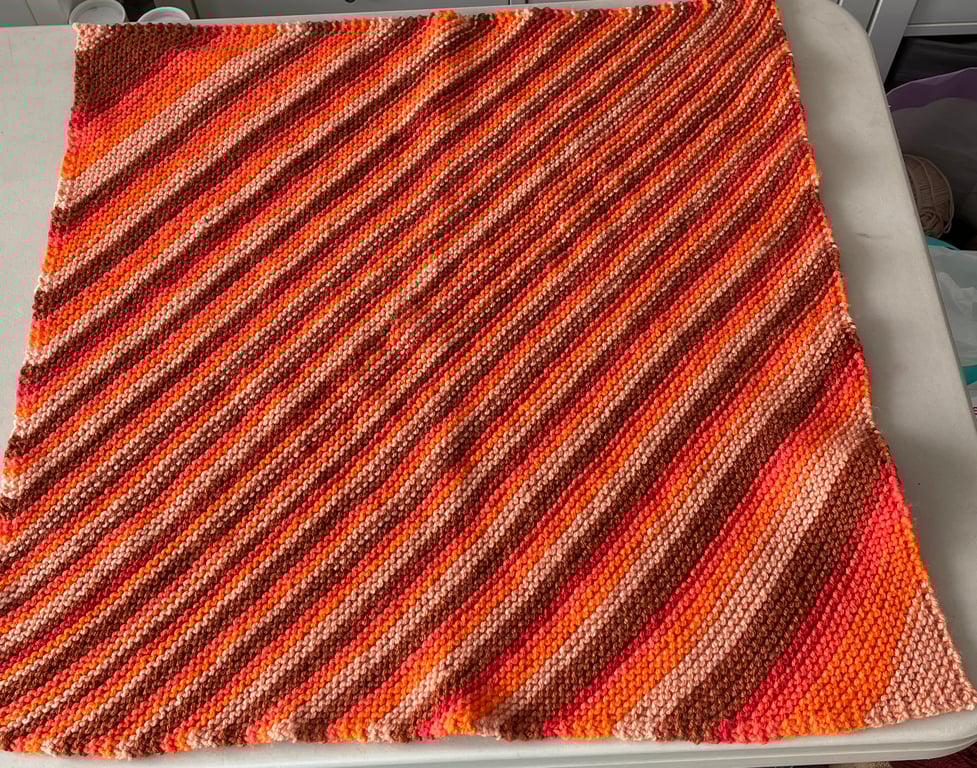 Hand Knitted Baby Blanket