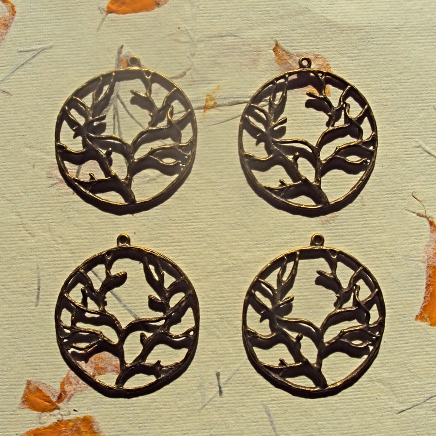 Bronze tree branches