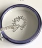Sterling Silver “Love You More” Handbag Charm, with a Chainmaille Chain, Keyring - Image 3