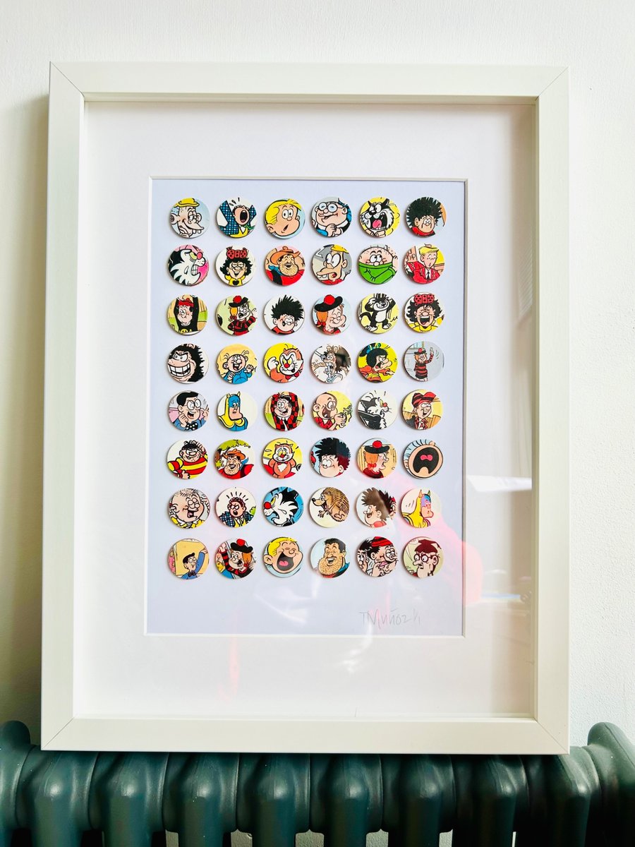 Beano & Dandy Circle Collage