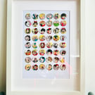 Beano & Dandy Circle Collage