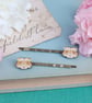 Wooden Racoon Hair Grips - Image 3