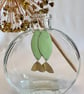 Fish shaped recycled tin earrings  - Image 3