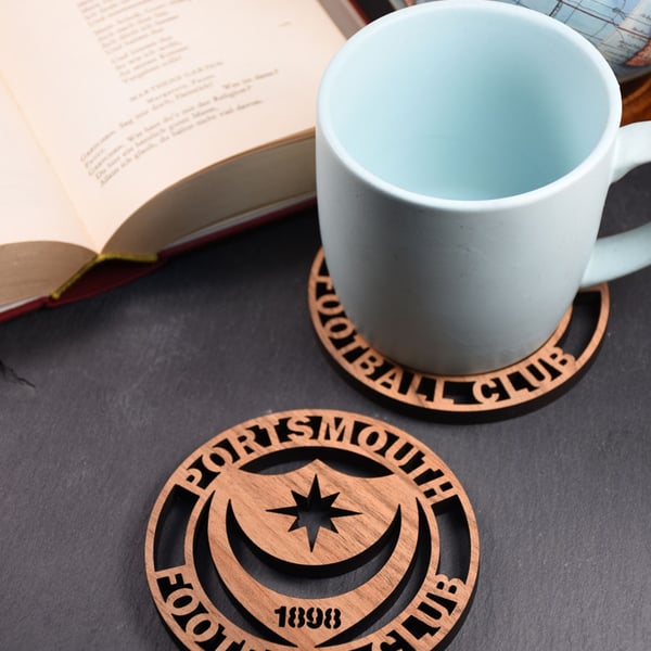 Individual Portsmouth FC Coaster