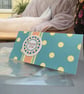 Thank you card topped cellophane gift bag - Image 2