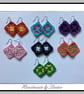 Mini granny square earrings  - Image 2