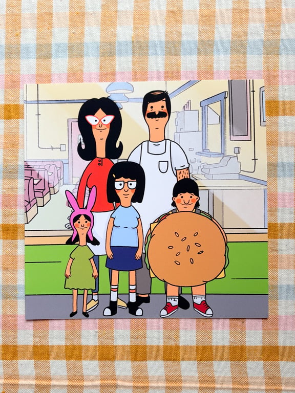 Bobs Burgers Square Print
