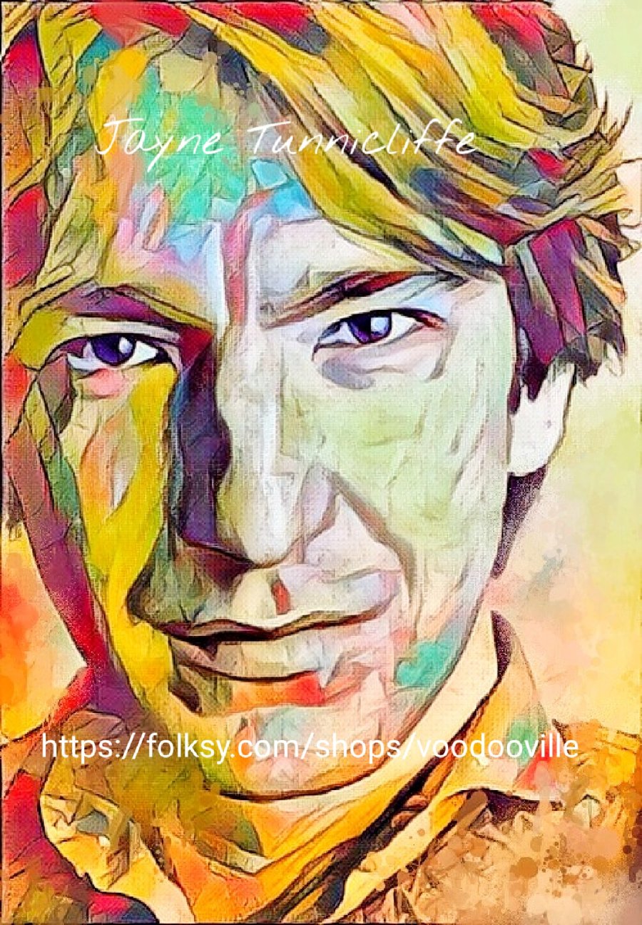 Alan Rickman 11 x 8 inches art print 