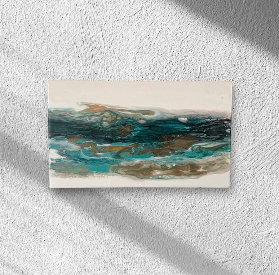 Northumberland seascape storm 