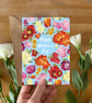 Colourful Tulips Mother's Day Card – Hand-Drawn Floral Design - Image 1