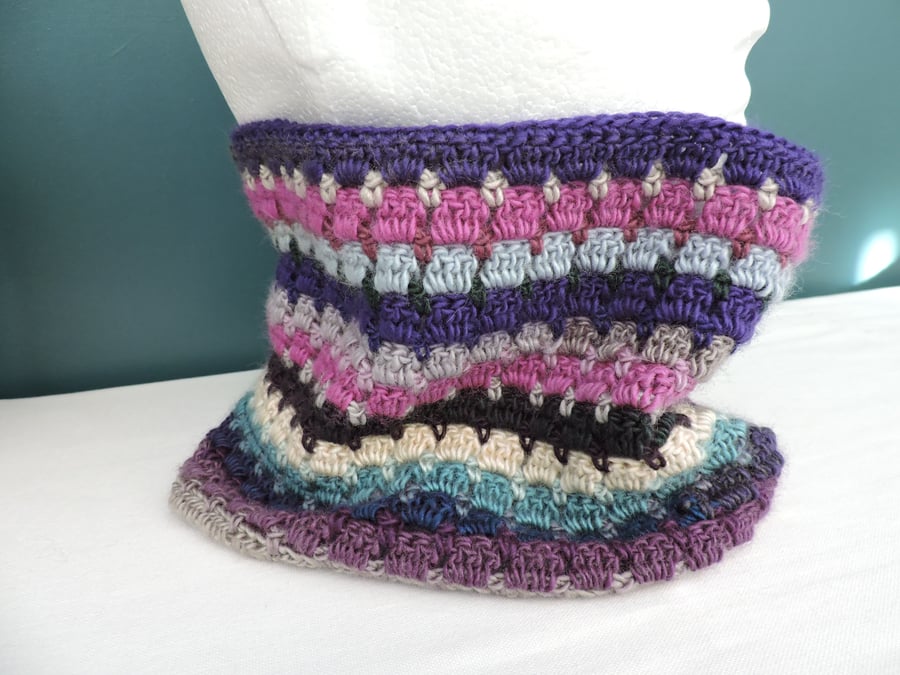 Seconds Sunday Neck Warmer Cowl  Adults Crochet 