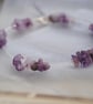 Sale-Amethyst floating bracelet - Image 4