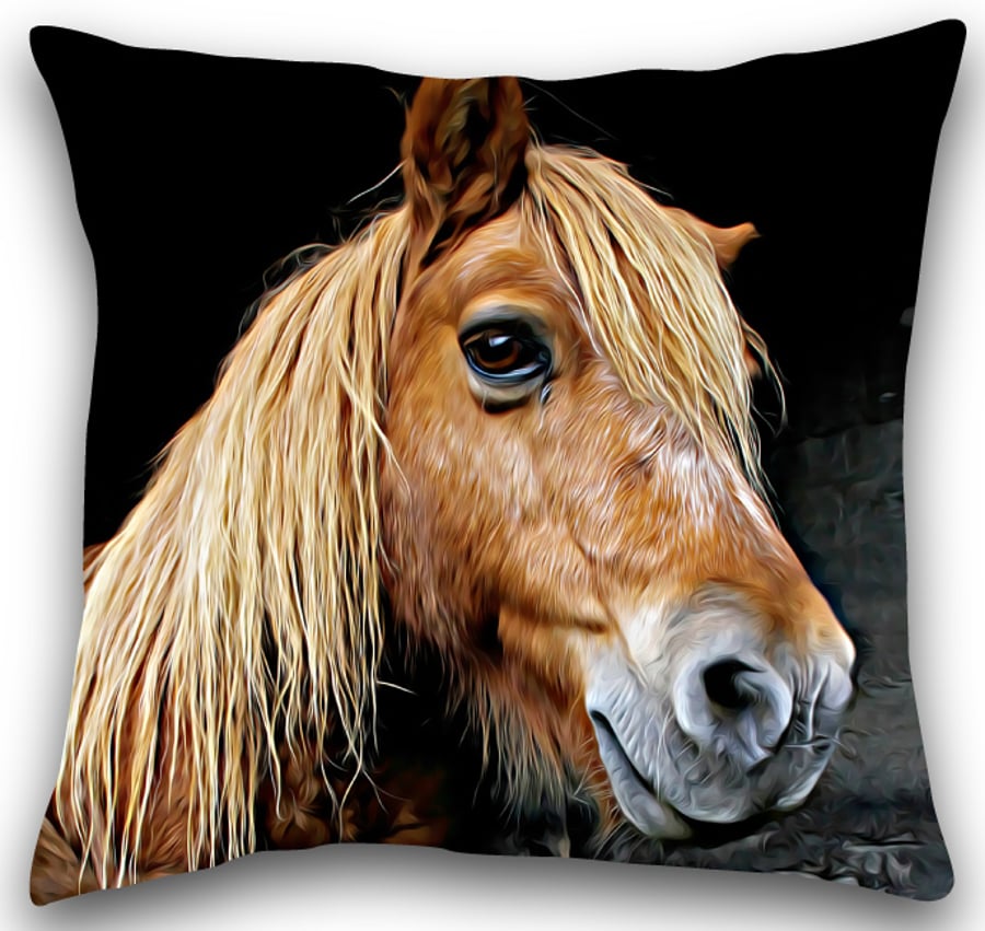 Horse Cushion Horse  pillow 