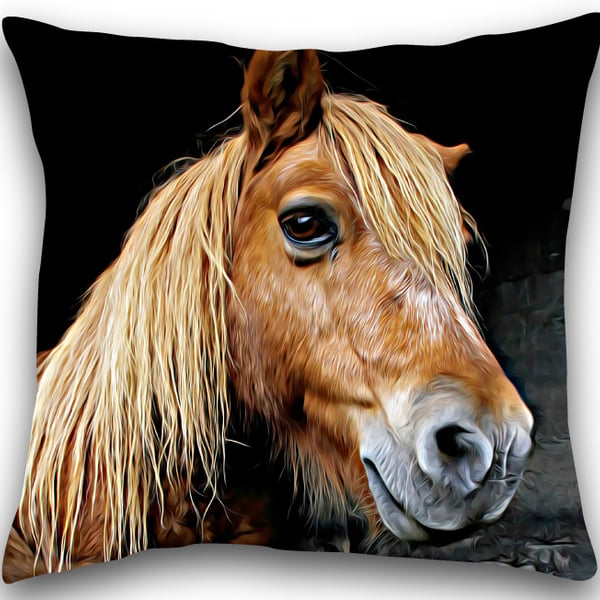 Horse Cushion Horse  pillow 