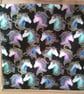 Colourful Unicorn Heads Medium Jute Bag - Image 4