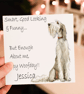 Wheaten Terrier Dog Birthday Card, Dog Birthday Card, Personalized Dog Breed 