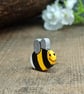 Bee Brooch, Handmade Bee Gift, Bumble Bee Pin, Bumblebee Gift - Image 1