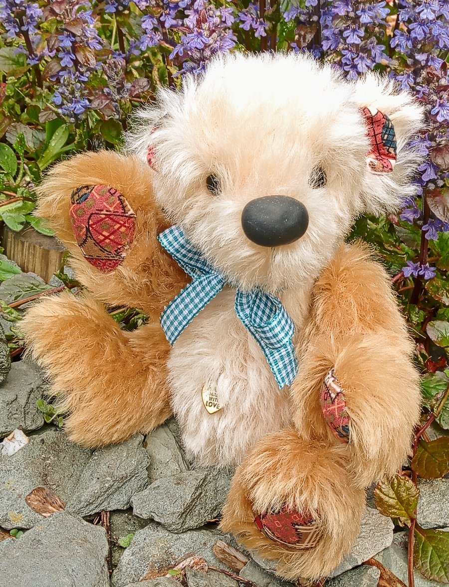 'Butterscotch'. A bear with a special message in a bottle