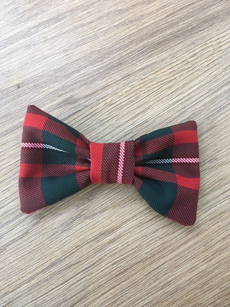 MacGregor Tartan hair bow, babies, children