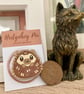 Hedgehog pin badge brooch - Image 2