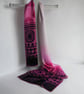 SUMMER SECONDS LIMITED EDITION SILK VISCOSE DEVORE VELVET SCARF