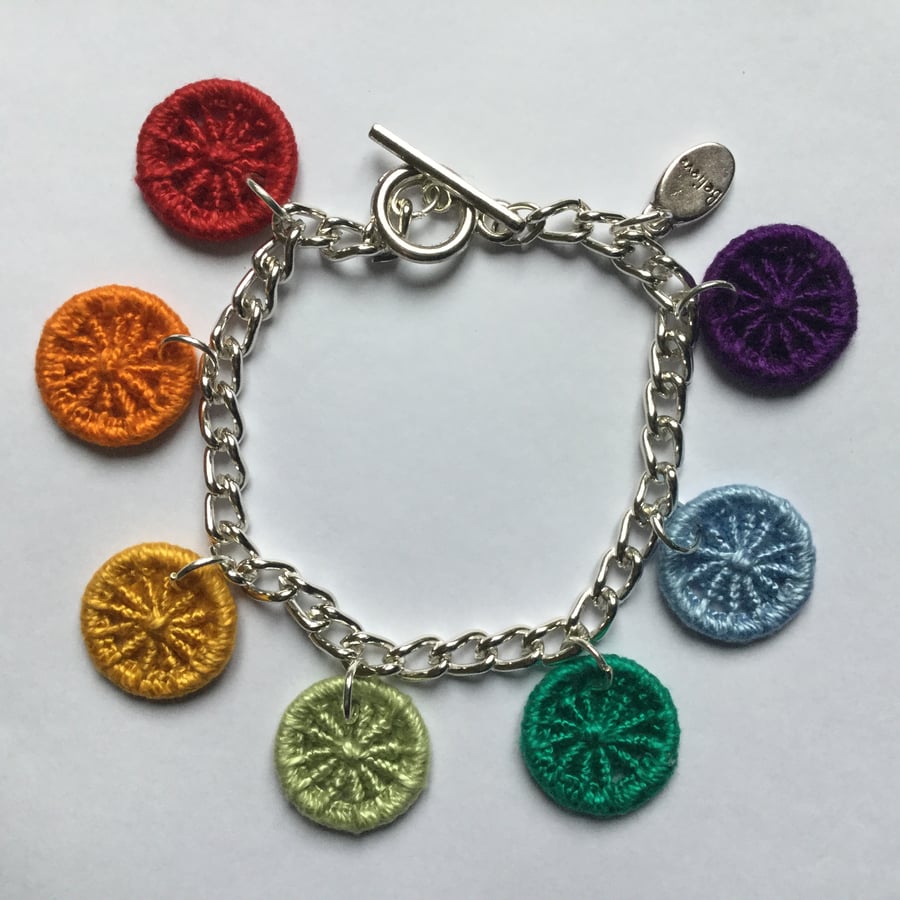 Dorset Button Charm Bracelet