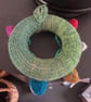 Mini knitted Christmas wreath - Image 2