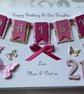 Personalised Handmade Birthday Card Daughter Granddaughter 18 21 30 40 50 60 70