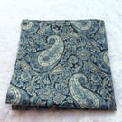 Gents handkerchief, made from Liberty Tana Lawn, pocket square, 28cm