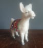 Needle felted llama, Animal ornament, Llama, Quirky decor - Image 1