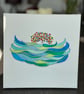 Lady Cold Water Swimmer, Watercolour  - Image 3