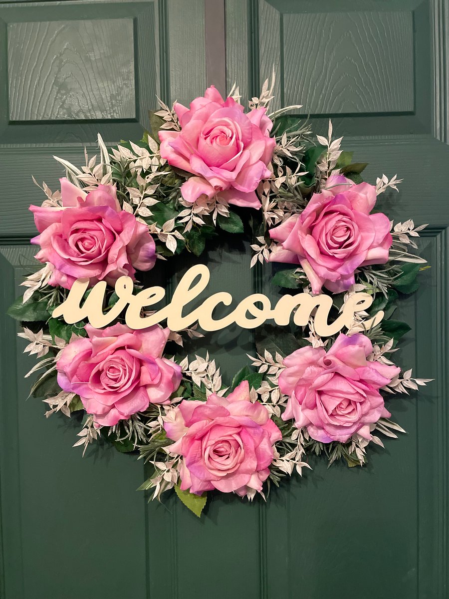 Handmade Spring Door Wreath, Luxury wreaths,Cottagecore Home Decor 