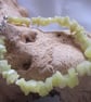 Olive Jade Chip Gemstone Bracelet - Image 1