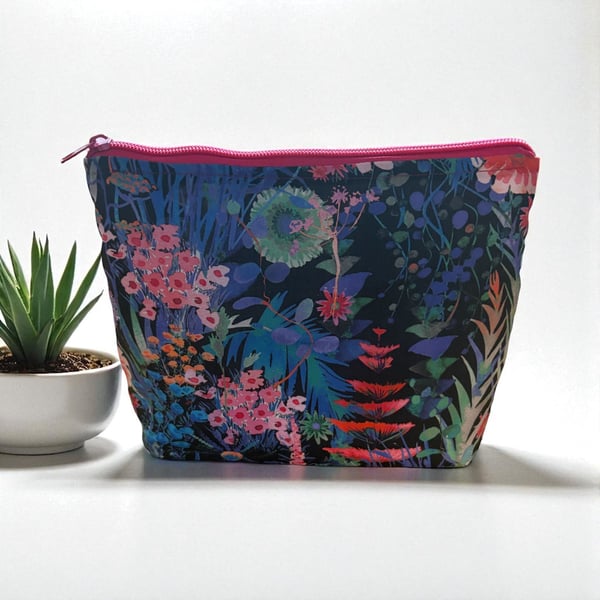 Liberty London Tresco Fabric Makeup Bag.