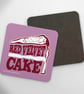 Red Velvet Cake Coaster - Image 1